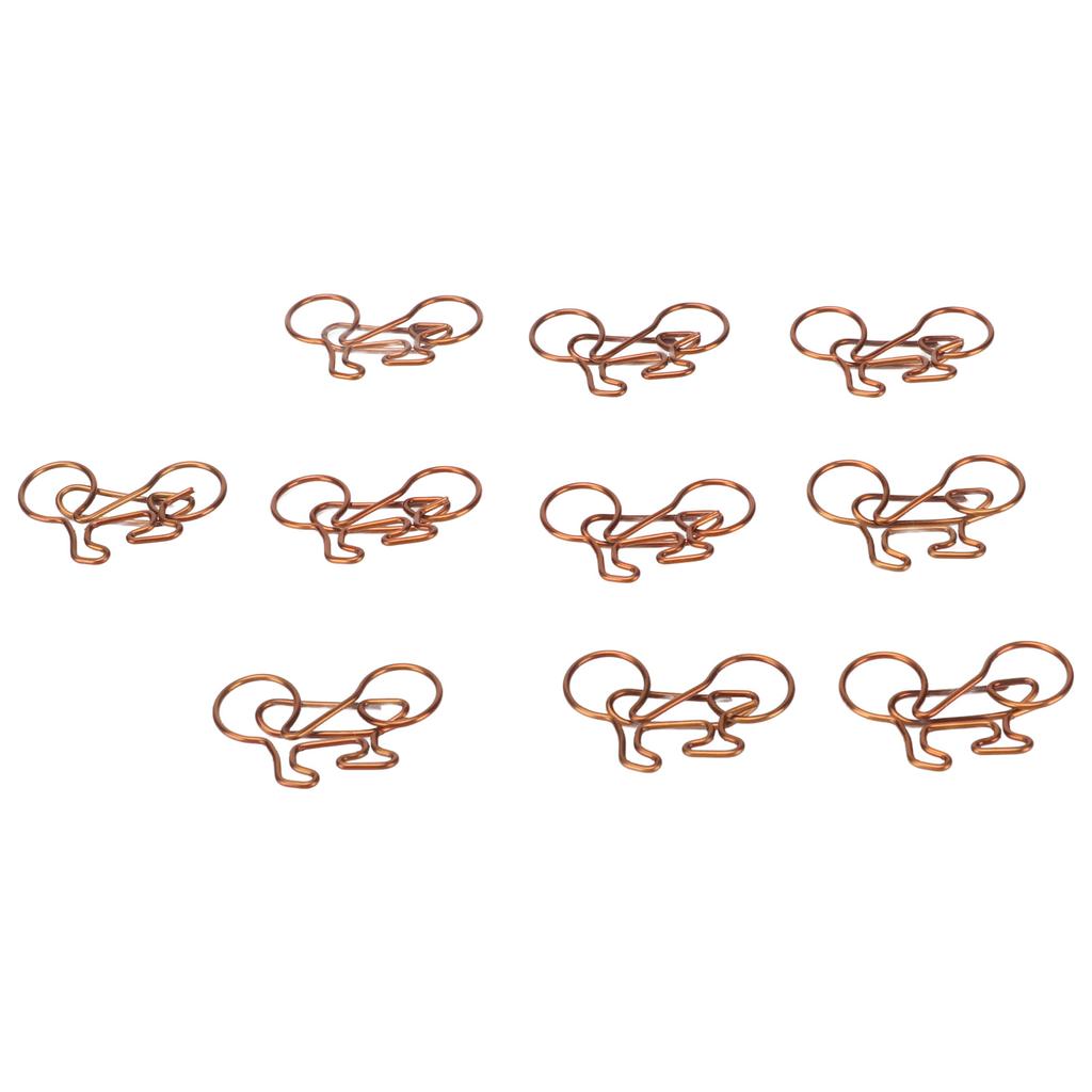 100 шт. забавные скрепки в форме милых велосипедов для гальванического процесса, скрепки для офисов, дома, школы