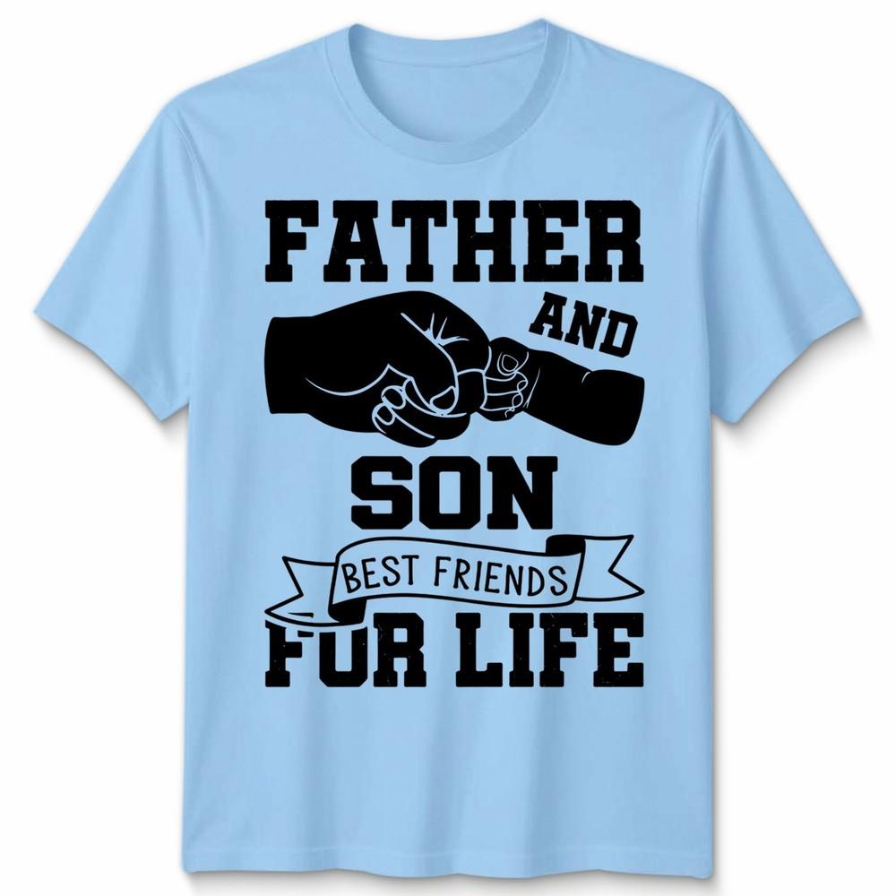 Father And Son Matching Unisex Tshirt Fathers Day Gift