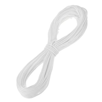 Uxcell 1/4" 150 футов Полипропиленовый канат, Сплошной плетеный хозяйственный канат для кемпинга, флагштоков, кладовых и наружного использования, Белый