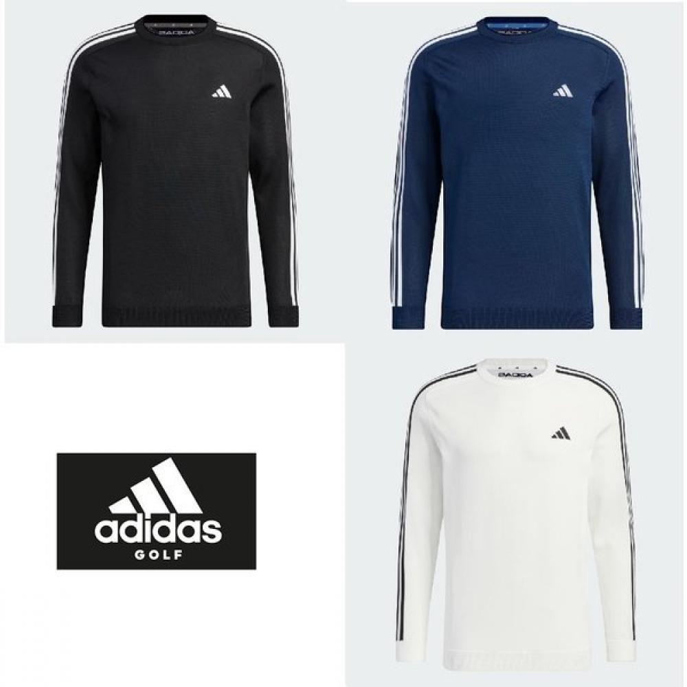 Adidas Golf Men S 3S Crewneck Pullover Sweater Hz9223hz9224hz9222  Tue...