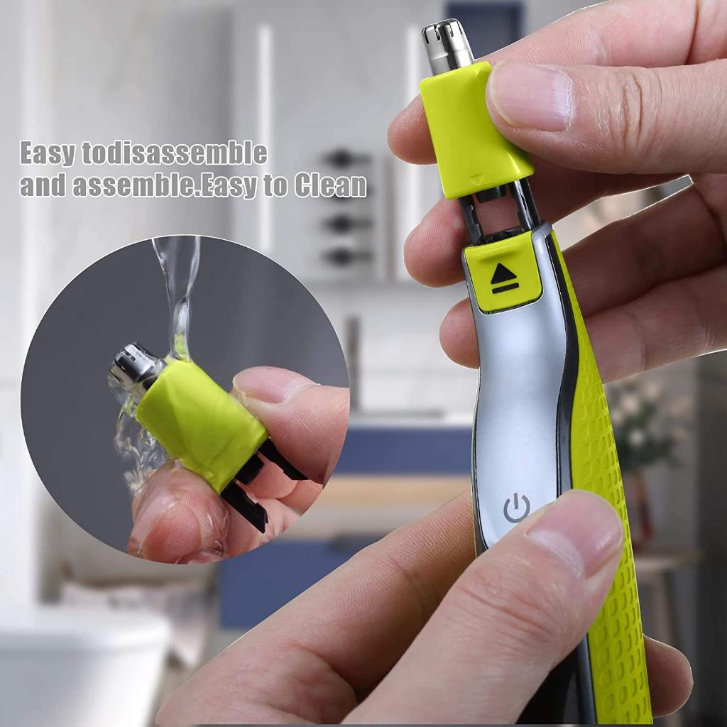 1/2/3/4/5/6/8/10 шт. сменная головка триммера для волос в носу для Philips, совместимая с одним лезвием QP2520 QP2630 QP6520, электрический триммер, лезвие для бритвы