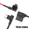 Automotive Fuse Box Circuit Adapter Mini Small and Medium Size ATM Blade Fuse for Car Van Motorcycle RV Boat Tractor TAP Adapter Fuses4