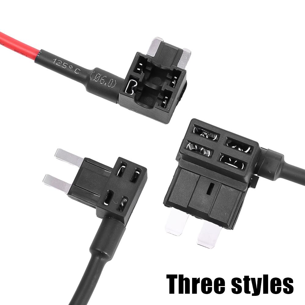 Car Mini Fuse Box Circuit Adapter ATM Blade Fuse for Car Van Motorcycle RV Boat Tractor TAP Adapter Fuse Holders1