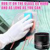 Car Glass Polishing Powder Easy To Use Wide Application Automotive Windshield Glass Oil Film Cleaner Deep Scratch Remover