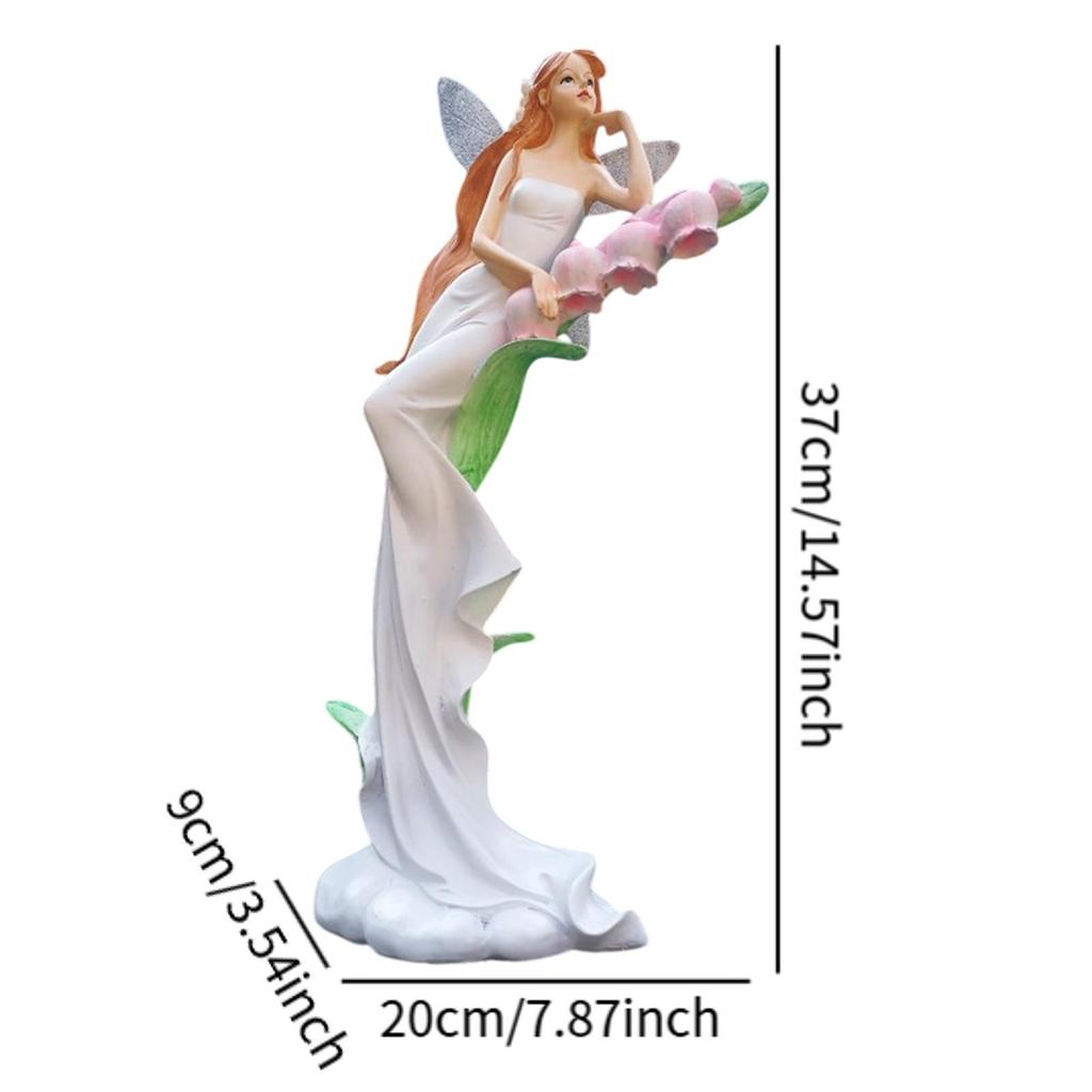 Статуэтка Феи Ландыша Настольное Украшение Центральная Декоративная Коллекционная