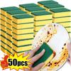 Высоковпитывающая двухсторонняя губка Magic Cleaning Pot Rust Sponge Cleaner Brush Инструмент для очистки кухонного жира