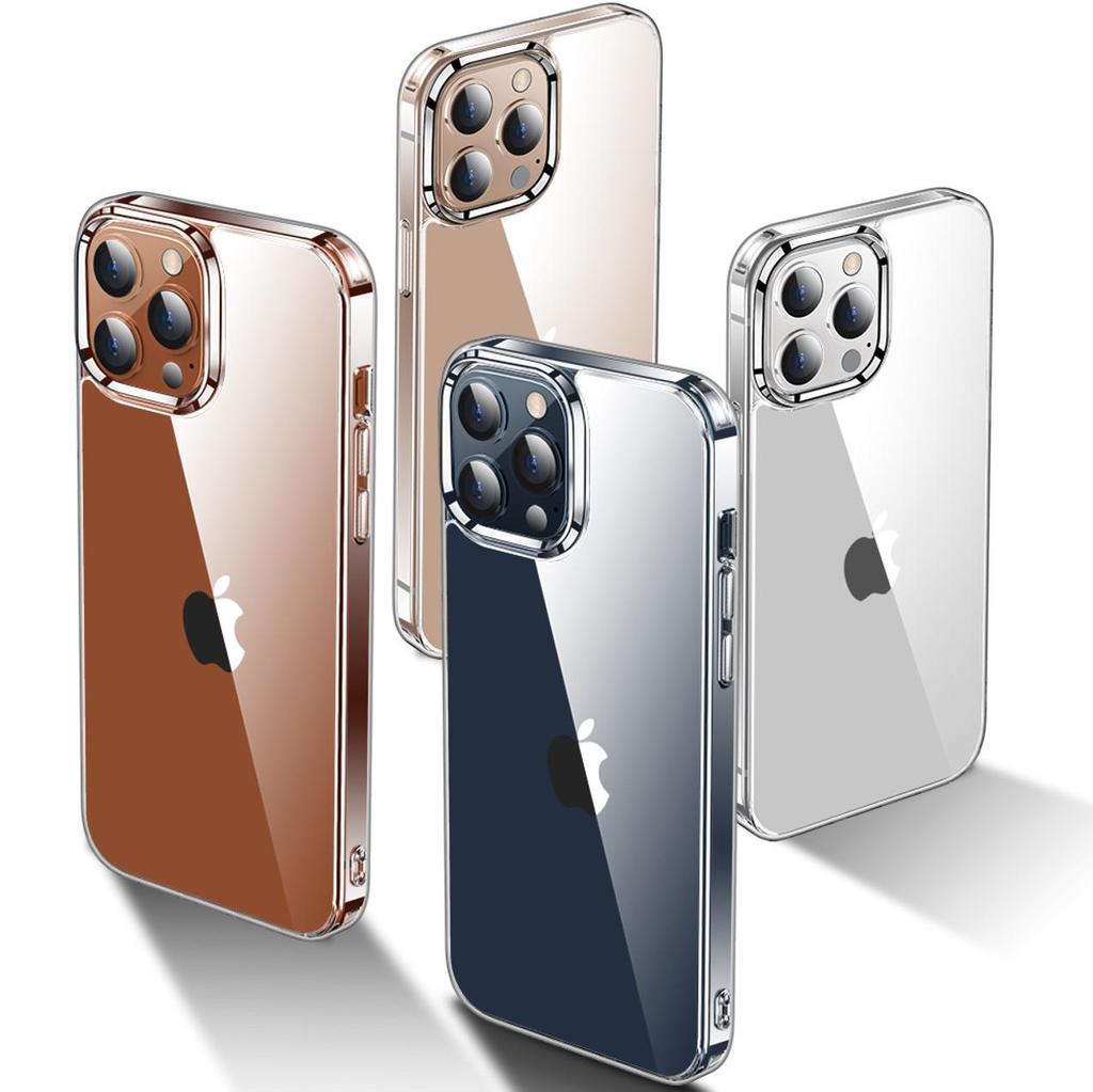 Чехол для мобильного телефона Apple 15Pro Clear Anti-Scratch: Высокопрозрачный защитный чехол из ПК + ТПУ для iPhone 14