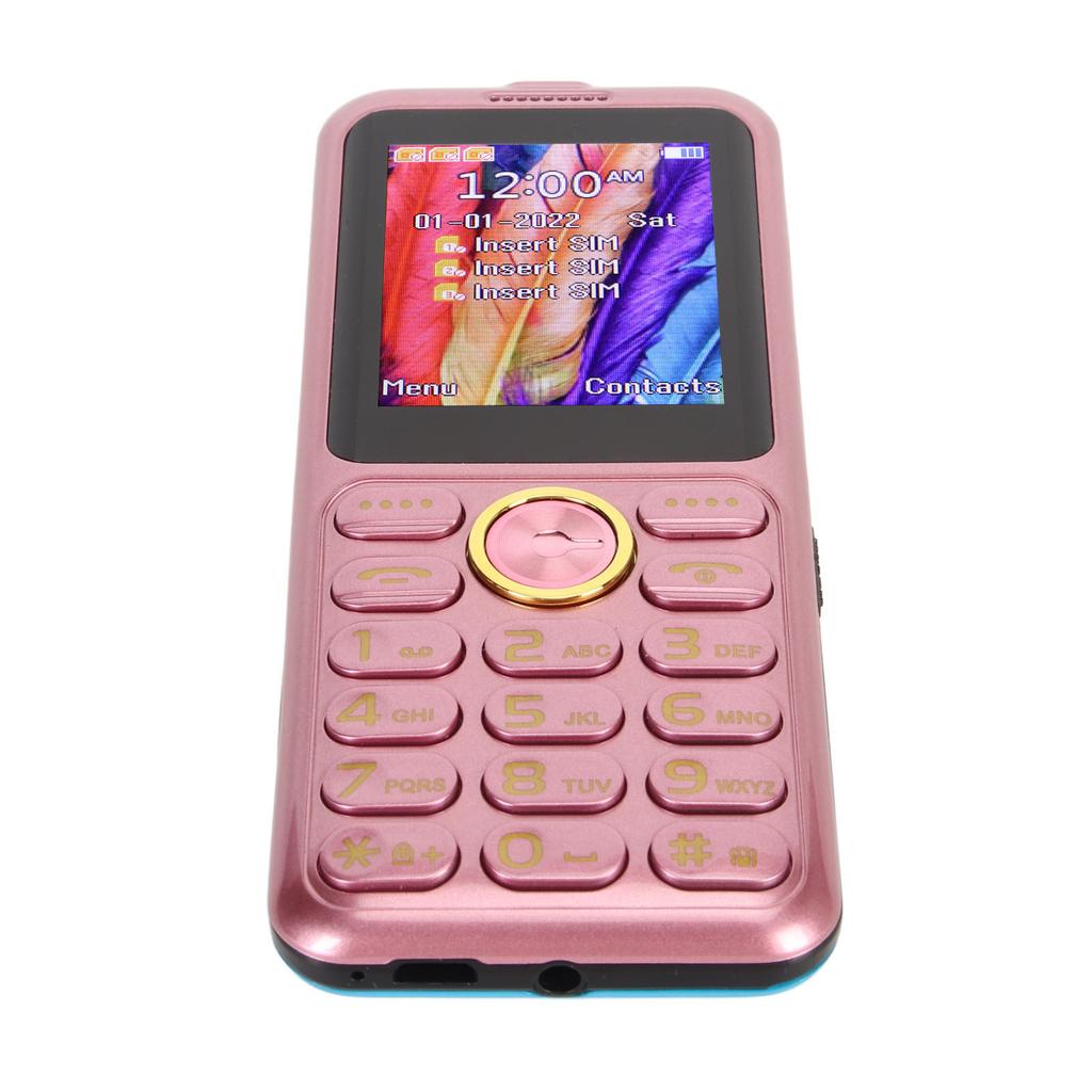 Телефон W22 2G GSM Базовый телефон Разблокированный Большой Кнопка 3sim 3 Режима Ожидания Чистый Звук Многофункциональный Старший