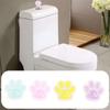 Защита для ногтей Кнопка унитаза Лапка кошки Кнопки бачка унитаза Светящаяся кнопка унитаза Женщины