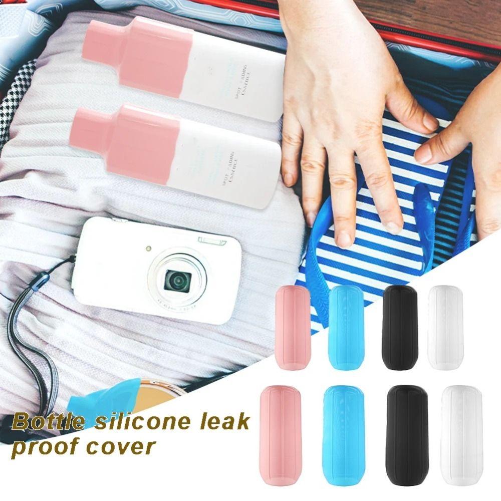 10Pcs BPA Free Safety Bottle Cover Silicone Bottles Protective Cover Travel Bottle Cover  Toiletries