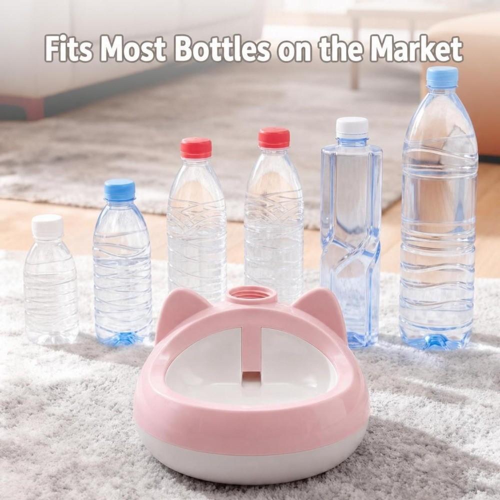 Automatic Water Replenishment Cat Ear Gravity Pet Water Drinker Pet Drinking Station For Cats Dogs