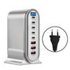 Зарядная станция 600 Вт USB C, 8 портов, USB-зарядное устройство для быстрой зарядки различных устройств, Высокоэффективный адаптер для зарядки