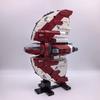 1374PCS MOC Space War T6-Shuttle Spacecraft Building Blocks Star Spaceship Model Desktop Decoration DIY Toys Gift for Adults Kid