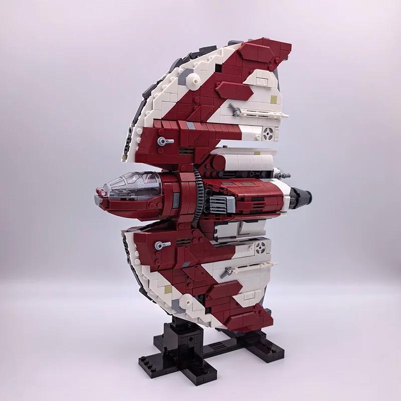 1374PCS MOC Space War T6-Shuttle Spacecraft Building Blocks Star Spaceship Model Desktop Decoration DIY Toys Gift for Adults Kid