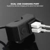 2 USB-порта, зарядное устройство для руля мотоцикла, от 12 В до 5 В, 3 А, адаптер для быстрой зарядки, розетка для телефона, аксессуары для мотоциклов