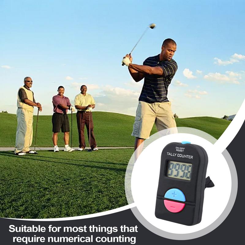 1PCS Digital Hand Tally Counter Electronic Clicker Golf Gym Hand Held Counter Portable Electronic Up Down Clicker Counter 1