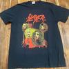 Футболка Slayer 1991 European Tour Размер S-5XL Реплика Унисекс Футболка