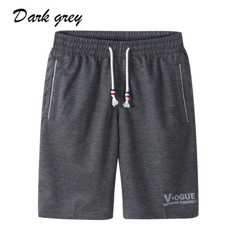 Шорты мужские летние брюки с пятью точками тонкие повседневные спортивные свободные пляжные брюки большие брюки бриджи мужские брюки Tide