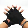 Half Finger Breathable Riding Cycling Mtb Hiking Fitness Knitted Antiskid Gloves