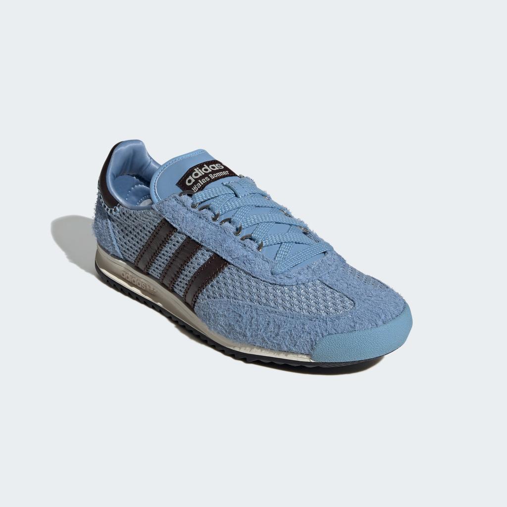 Унисекс кроссовки Wales Bonner x adidas SL 76 пепельно-голубые/черные IH3262