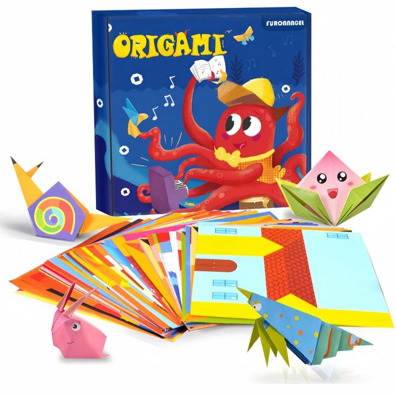 1 коробка/набор 96/108/152 шт. Книги для складывания бумаги для художественно-прикладной деятельности, включая вырезание бумаги, оригами, поделки