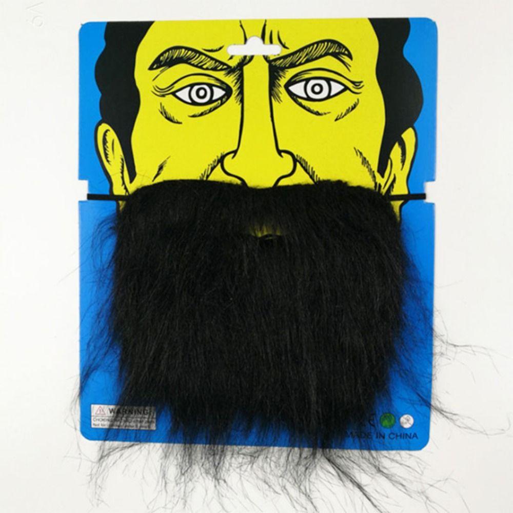 Смешная реалистичная накладная борода Хэллоуин Хэллоуин накладные усы реквизит для фотобудки выпускной