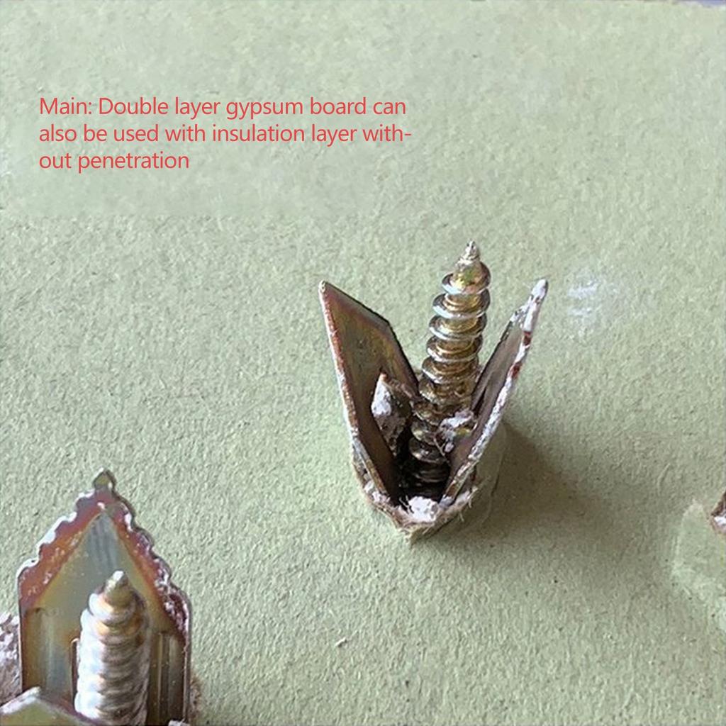 Самосверлящие анкеры для гипсокартона, шурупы и анкеры для гипсокартона, анкеры для гипсокартона, настенные анкеры для гипсокартона и дверные петли, инструмент Easy