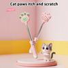 Когтеточка для кошек из нержавеющей стали, телескопическая чесалка для спины с магнитной массажной головкой для кошек, страдающих от зуда