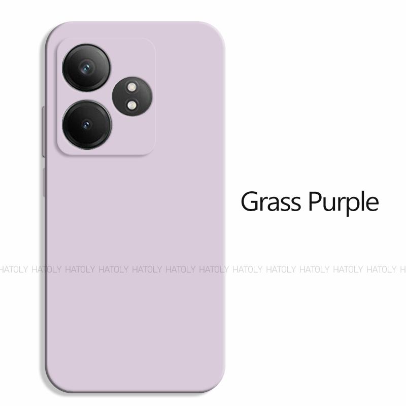 Для Realme c Realme GT 6 5G чехол роскошный TPU чехол противоударный жидкий силиконовый защитный чехол для телефона Realme GT 6