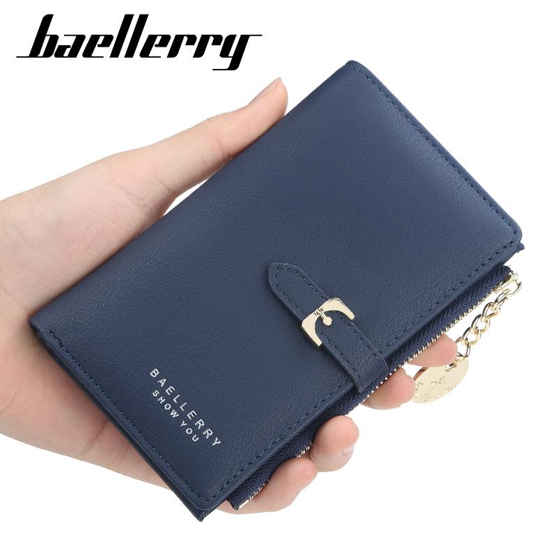 Baellerry Women Leather Handbags Fashion Zipper Purse Wallets