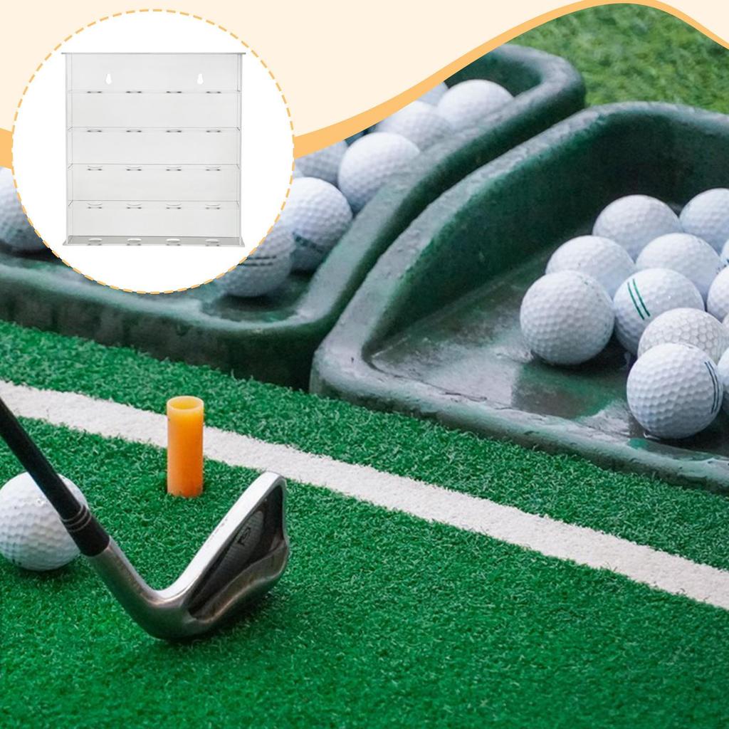 Дисплей для гольф-мячей Оборудование Подставка для клюшек Теннисный подарок для энтузиастов