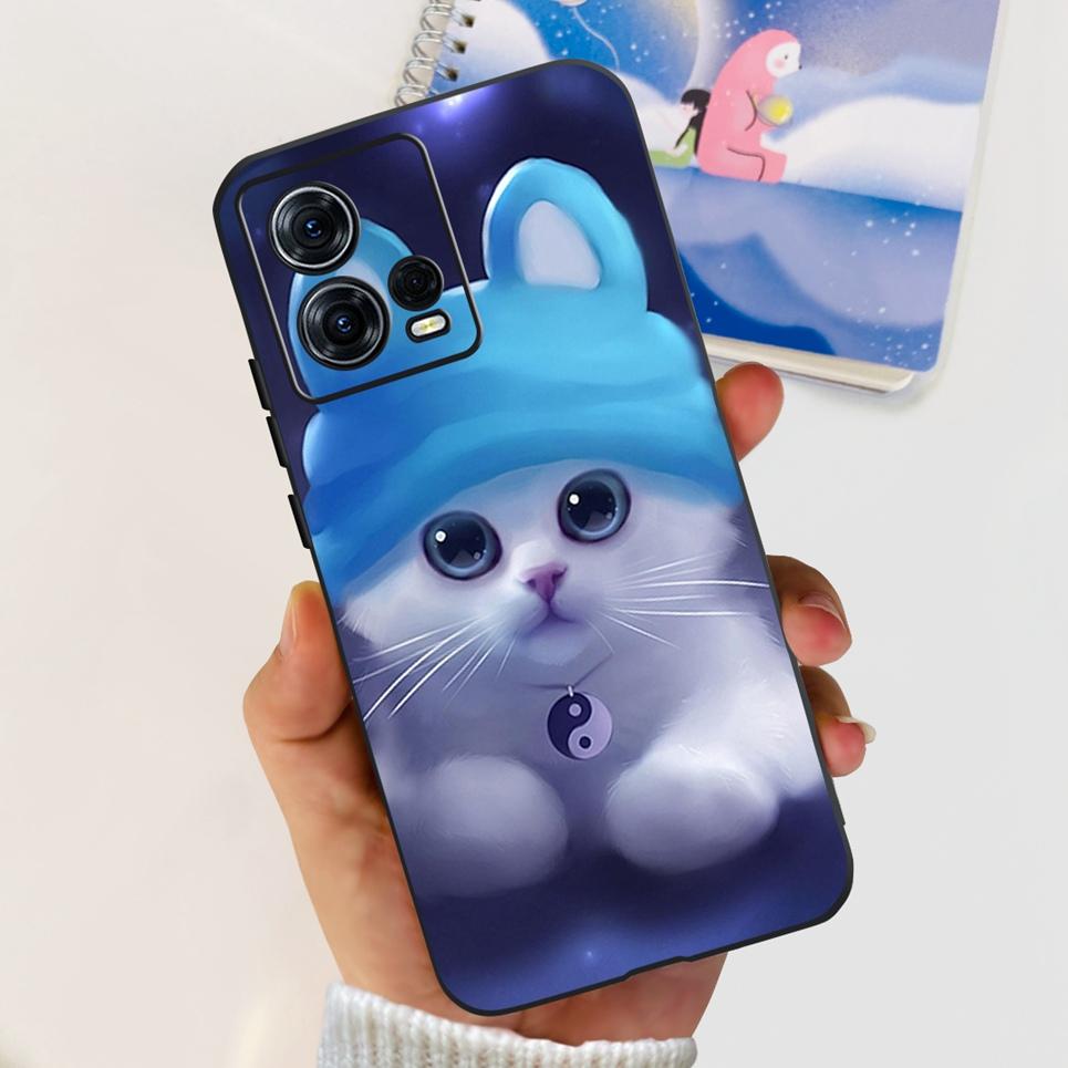 Для Motorola Edge 30 Fusion 30 Neo 30 Pro Edge Plus 2022 Чехол-бампер Любовное сердце Мраморный Динозавр Маска для телефона Мягкий ТПУ Резина Fundas
