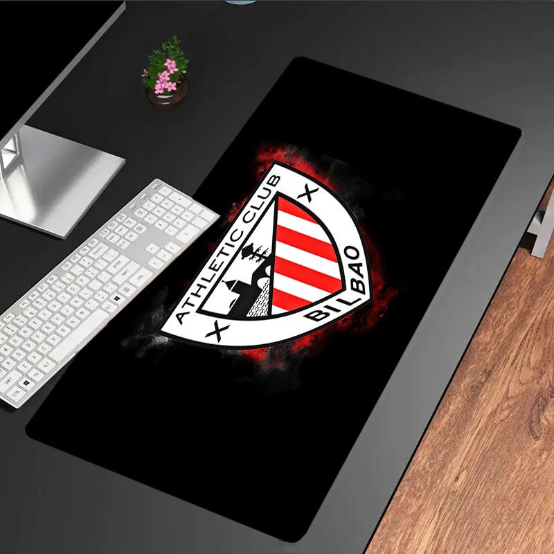 Athletic Club Bilbao Crest Mouse Pad, Rubber Base, Mouse Pad for Gamers and Office Use, Gaming Desk , Easy To Clean Mat Christmas fan gifts