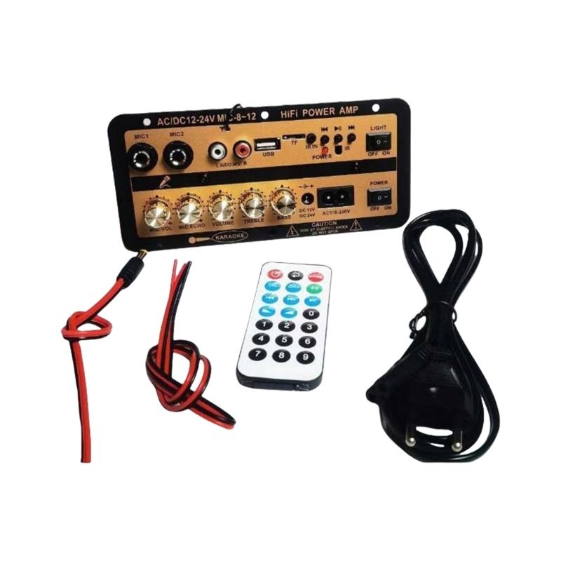 Автомобильный Домашний Аудио Усилитель Модуль Выход Совместимый с Bluetooth 4.2 Технология Поддерживает USB Карту Памяти FM Радио Плейбеки