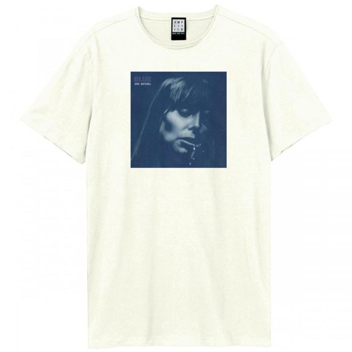 Amplified Unisex Adult Blue Joni Mitchell T-Shirt