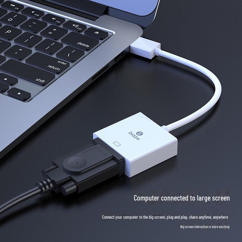 Кабель-адаптер Biaz HDMI - VGA для видео высокого разрешения