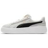 Puma Замшевая платформа 'Белый и черный' Женская 395225-02