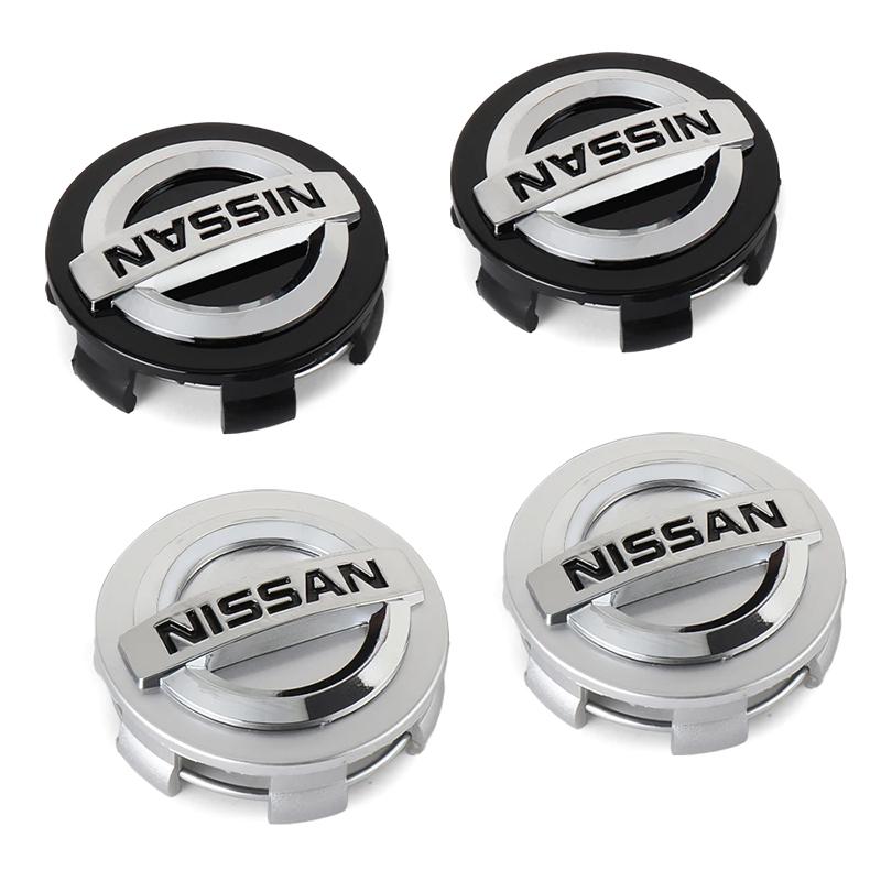 CHUQAZ1 4PCS Anti-Rust Rim Emblem Decals Scratch-Proof Car Wheel Center Cover for Nissan Nismo GTR Altima Qashqai Almera Navara
