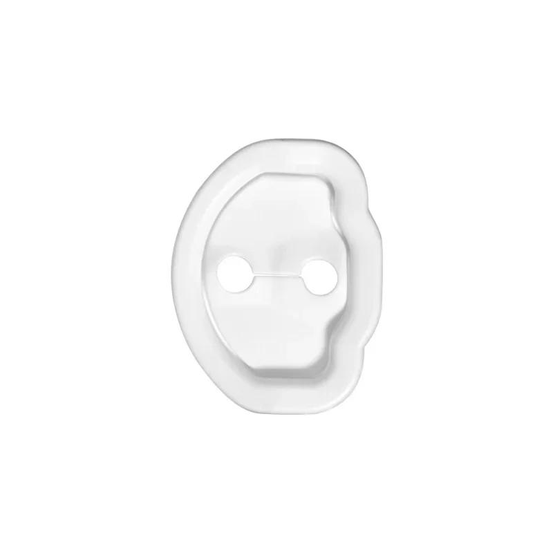 For Tesla Model 3/Y 4pcs Car Door Mute Damping Cushion Silicone Door Lock Buckle Car Door Anti-collision Protective Cover