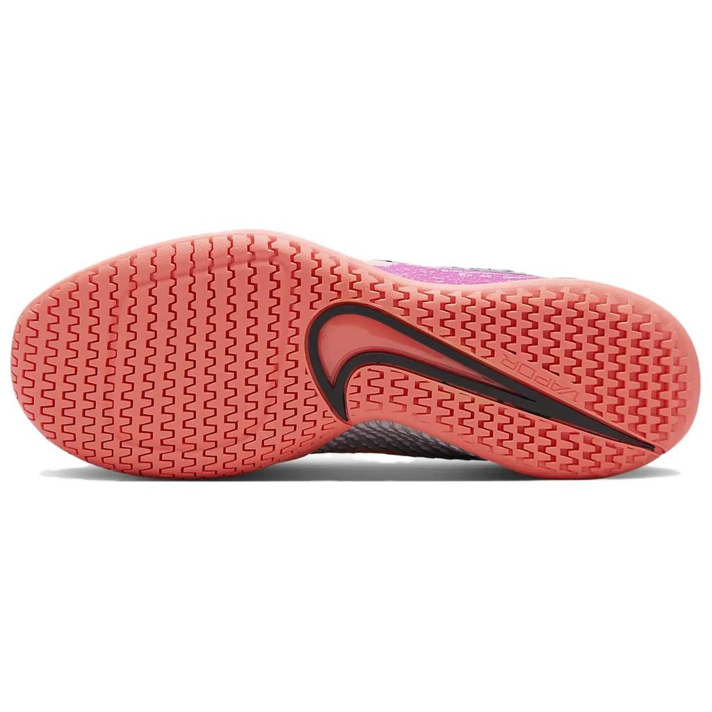 Nike Court Vapor 11 Hc Premium Едва Виноградный Яркий Виноградный Светлый Дикий Манго Металлик Серебристый Женские Кроссовки FQ7266-500