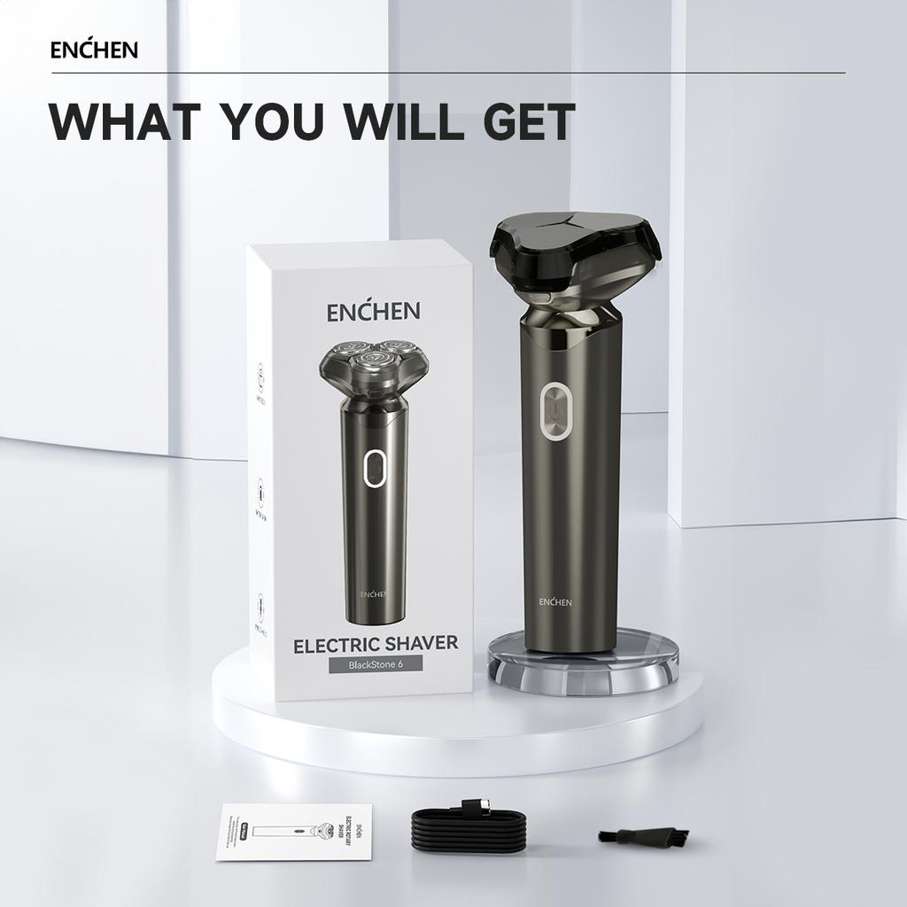 Xiaomi ENCHEN Blackstone 6 Electric Shaver Beard Trimmer Waterproof Safety Lock Razor