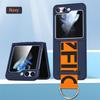 Luxury Wrist Strap Ring Holder Case for Samsung Z Flip 6 5 3 4 5G Slim Matte Shockproof Hand Chain Band Cover For Galaxy ZFlip 5