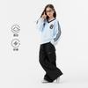 Left West Girls' Hoodie V-neck Lace Splicing Ribbon Children's Sports Style Hoodie Coat