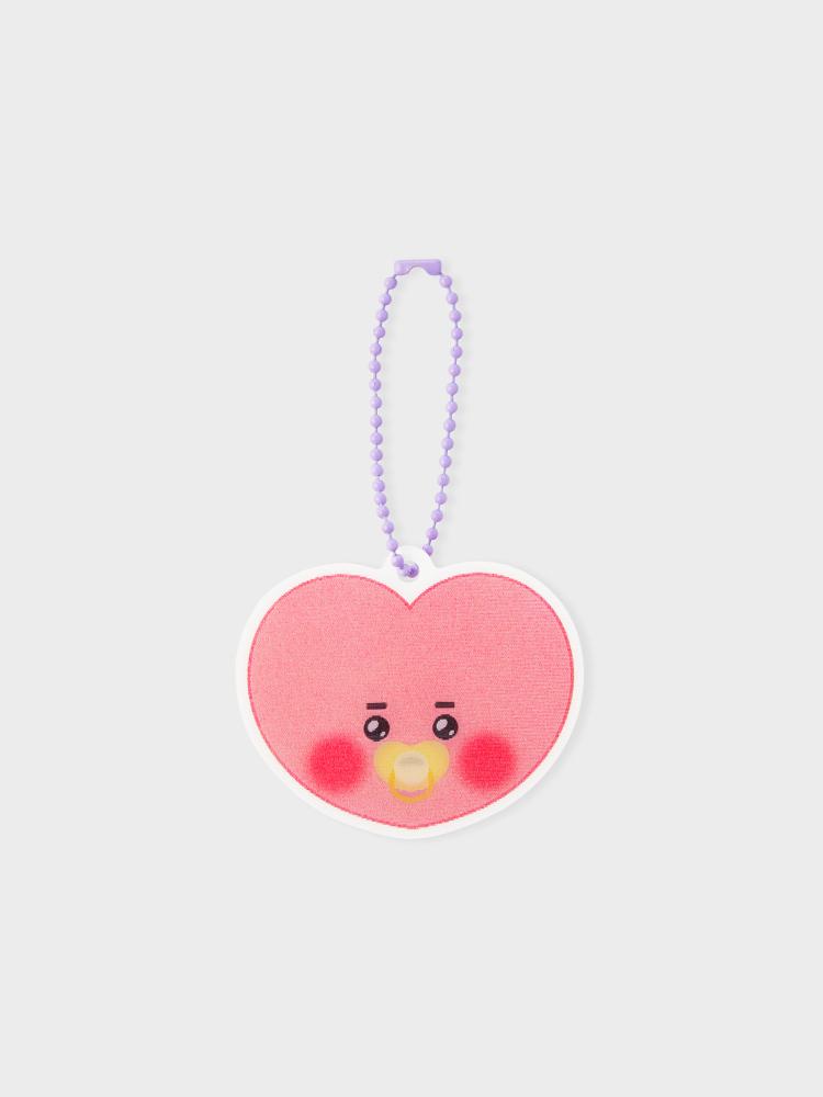 LINE FRIENDS Брелок для ключей BT21 TATA BABY для новорожденных, линзовидный