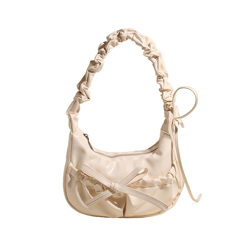 This Year's Popular Pleated Bag Women's 2025 New Trend Fashion Commuter Shoulder Bag High-end Sense Versatile Underarm Bag