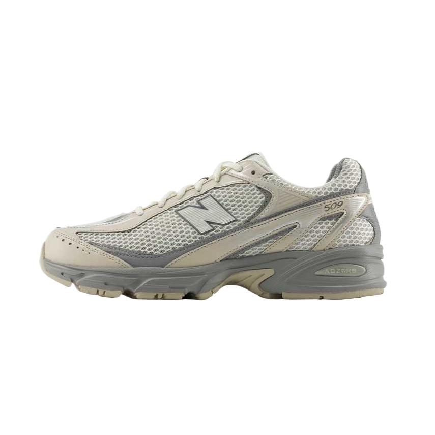 Мужские кроссовки New Balance NB 509 Амортизирующие Низкие Повседневные Обувь Унисекс Бежевые D Ширина