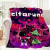 Game deltarunne Throw Lightweight 240g Flannel Blanket Soft Skin-friendly for Summer Cooling
