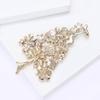 Enamel Colorful Exquisite Rhinestones Christmas Tree Brooches Party Casual Clothing Accessories