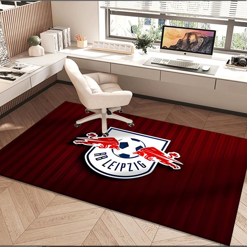 1PC rug Rb FootballCrest Design Carpet, Chair Rug,Area Rug for Office Bedroom living rooms bedroom, Doormat decor Christmas fan gifts