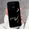 Чехол для Redmi K70e K60e K80 K70 K60 K50 K40 K30 K20 Pro K30i Милый мультяшный узор с поросенком Чехол для телефона Прозрачный ТПУ Противоударный чехол для корпуса Redmi